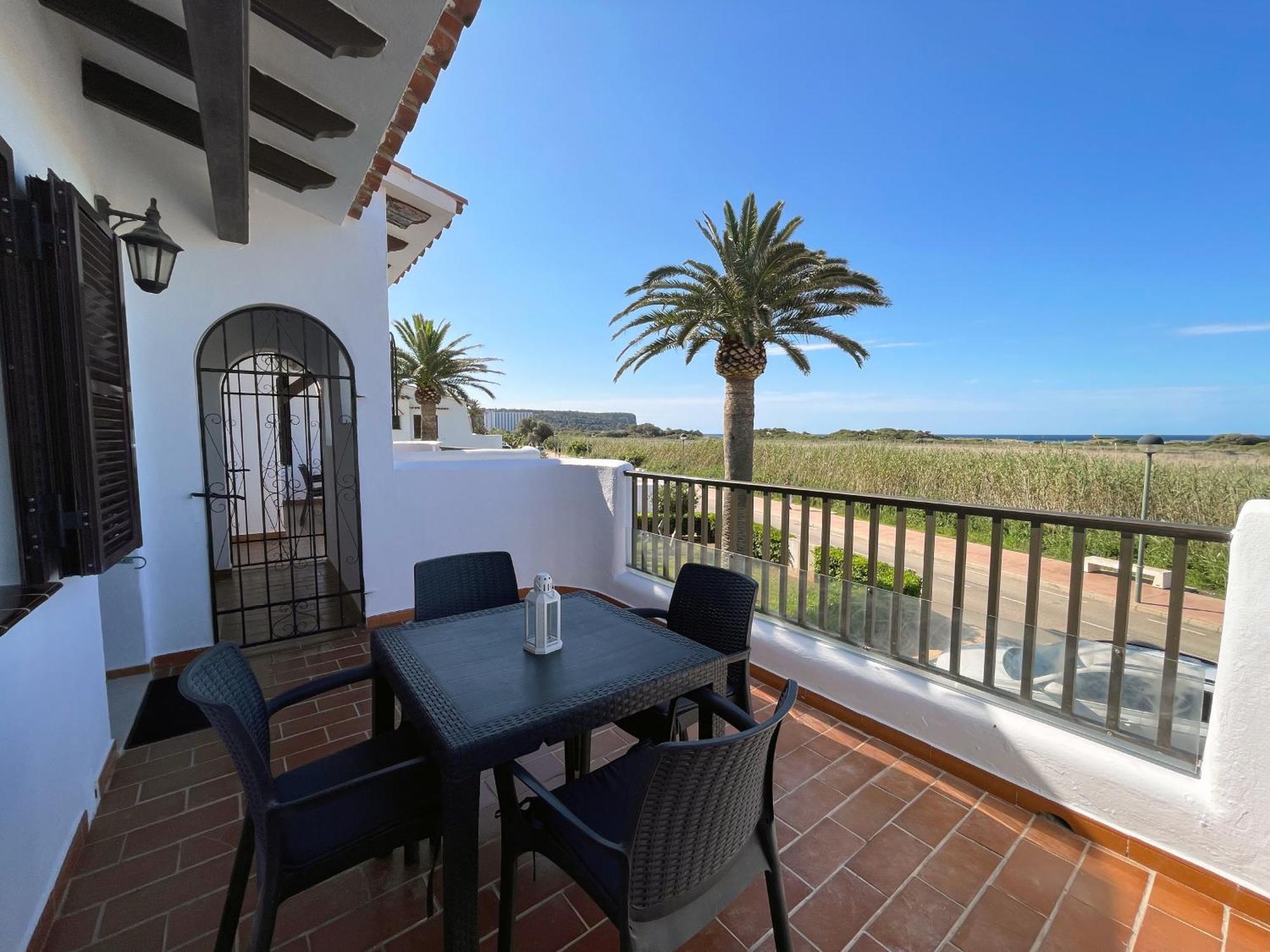 Apartamento Trini En Son Bou, Frente Al Mar, Perfecto Para Vacaciones Alaior Exterior foto